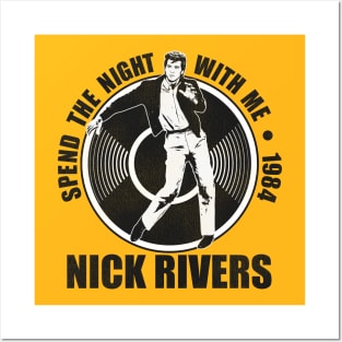 NICK RIVERS - Spend The Night With Me Posters and Art